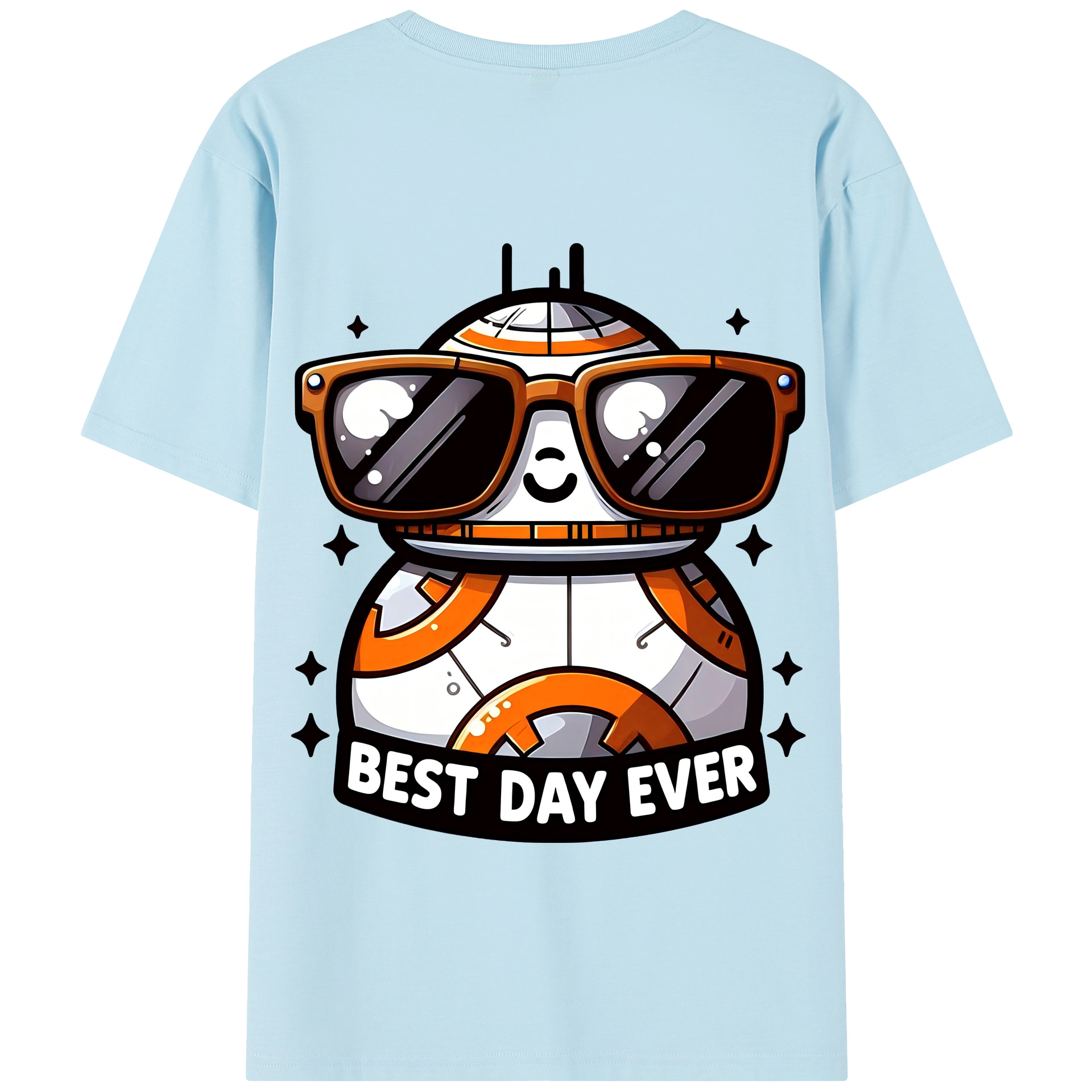 （画像用） スター・ウォーズ Star Wars 綿100％半袖Tシャツ（背面プリント）